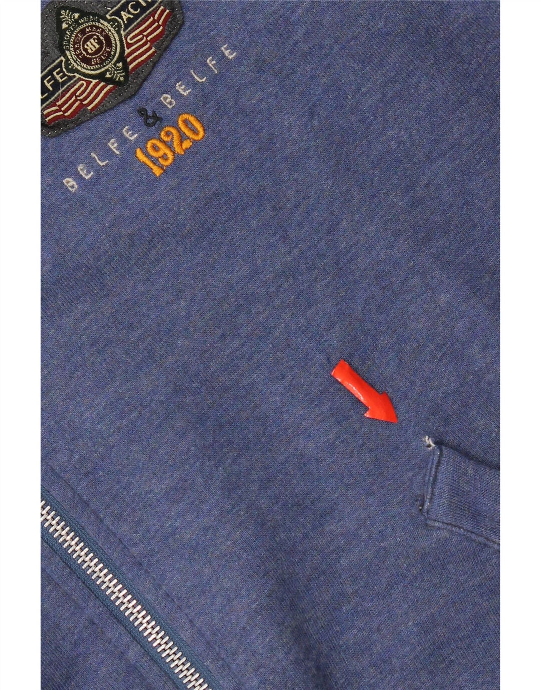 Belfe & Belfe Chándal completo gráfico para hombre IT 50 Large Blue
