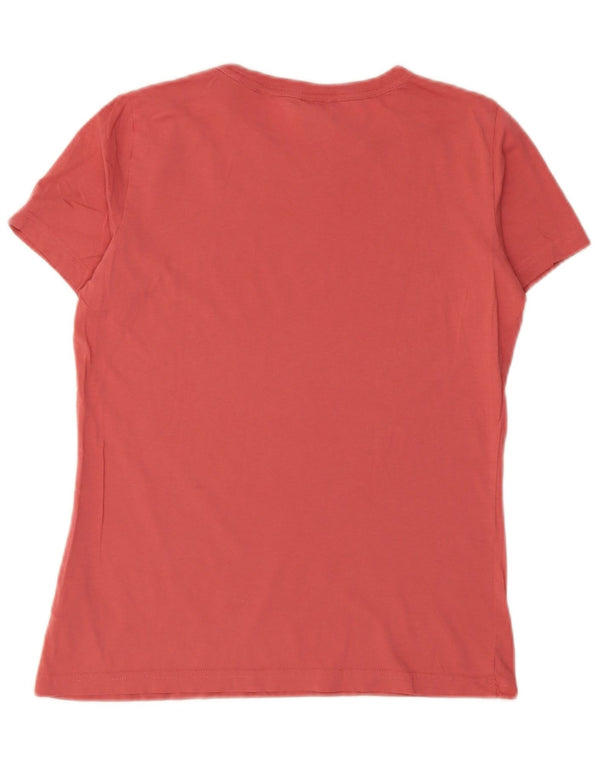 G-Star Camiseta gráfica para mujer Top UK 44 Algodón rosa medio