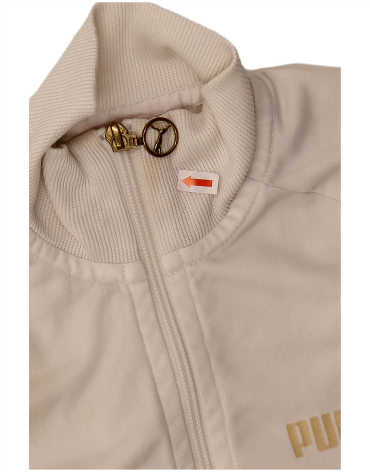Puma Chaqueta de chándal para niña 13-14 años Blanco