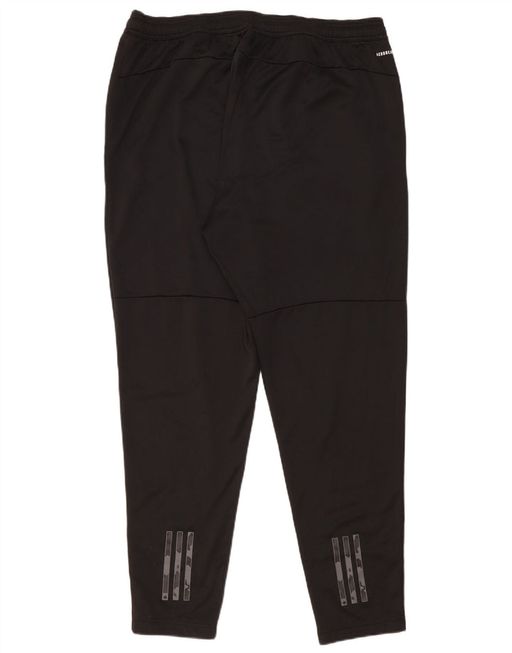 ADIDAS Hombre Aeroready Chándal Pantalones Grande Poliéster Negro