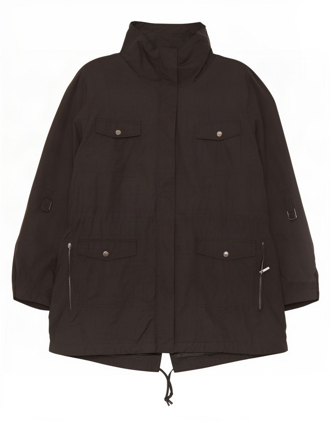 Marks & Spencer Chaqueta Parka Extragrande Autograph para Mujer UK 20 2XL Negro