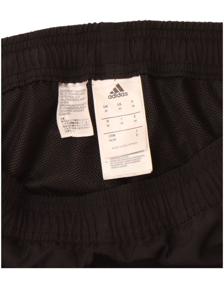 Adidas Hombre Climalite Pantalones De Chándal Mediano Negro Poliéster