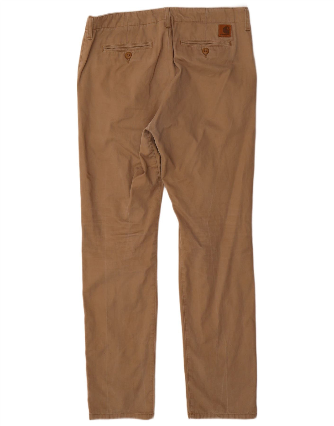CARHARTT Pantalón chino ajustado para hombre W34 L32 Algodón beige