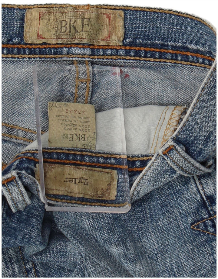 BKE Vaqueros Tyler Bootcut para hombre W33 L32 Algodón azul