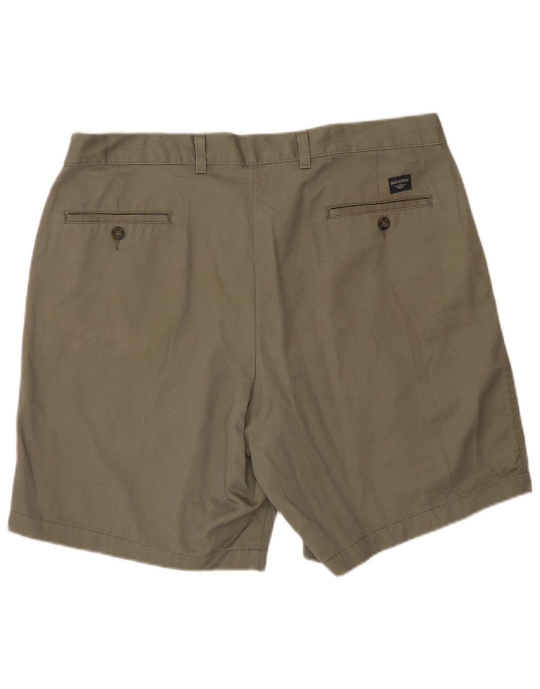 Dockers Mens Stain Defender Chino Shorts W38 XL Caqui