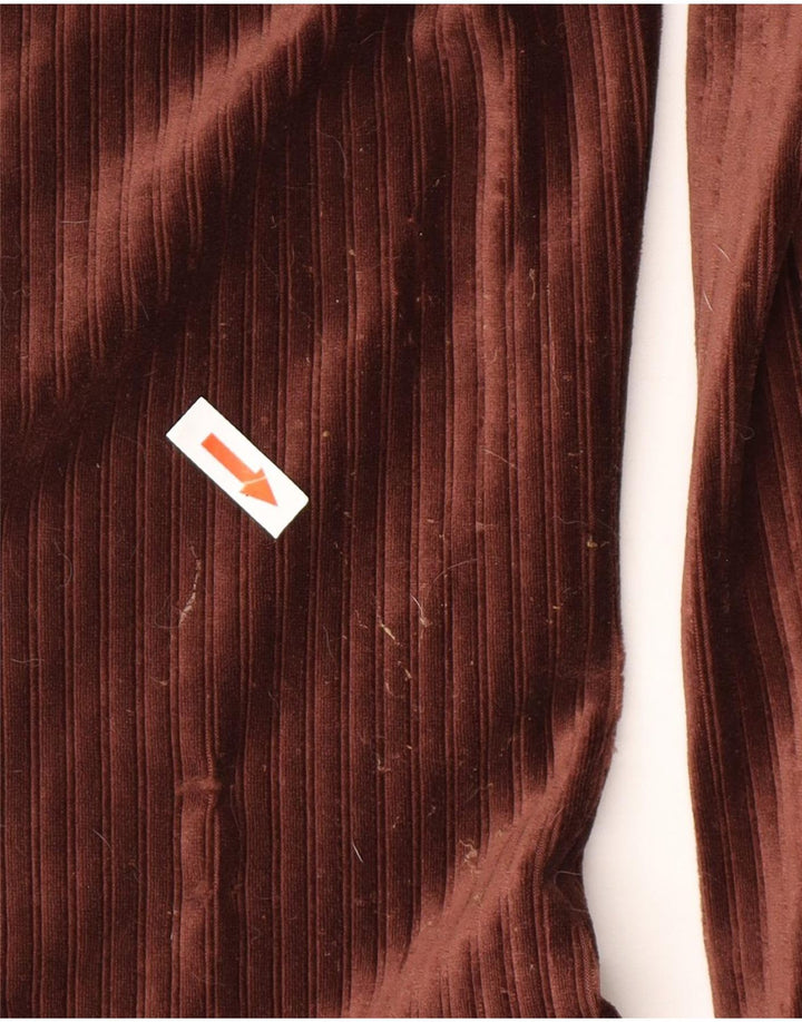 Leggings acampanados para mujer Urban Outfitters UK 44 Poliéster marrón medio