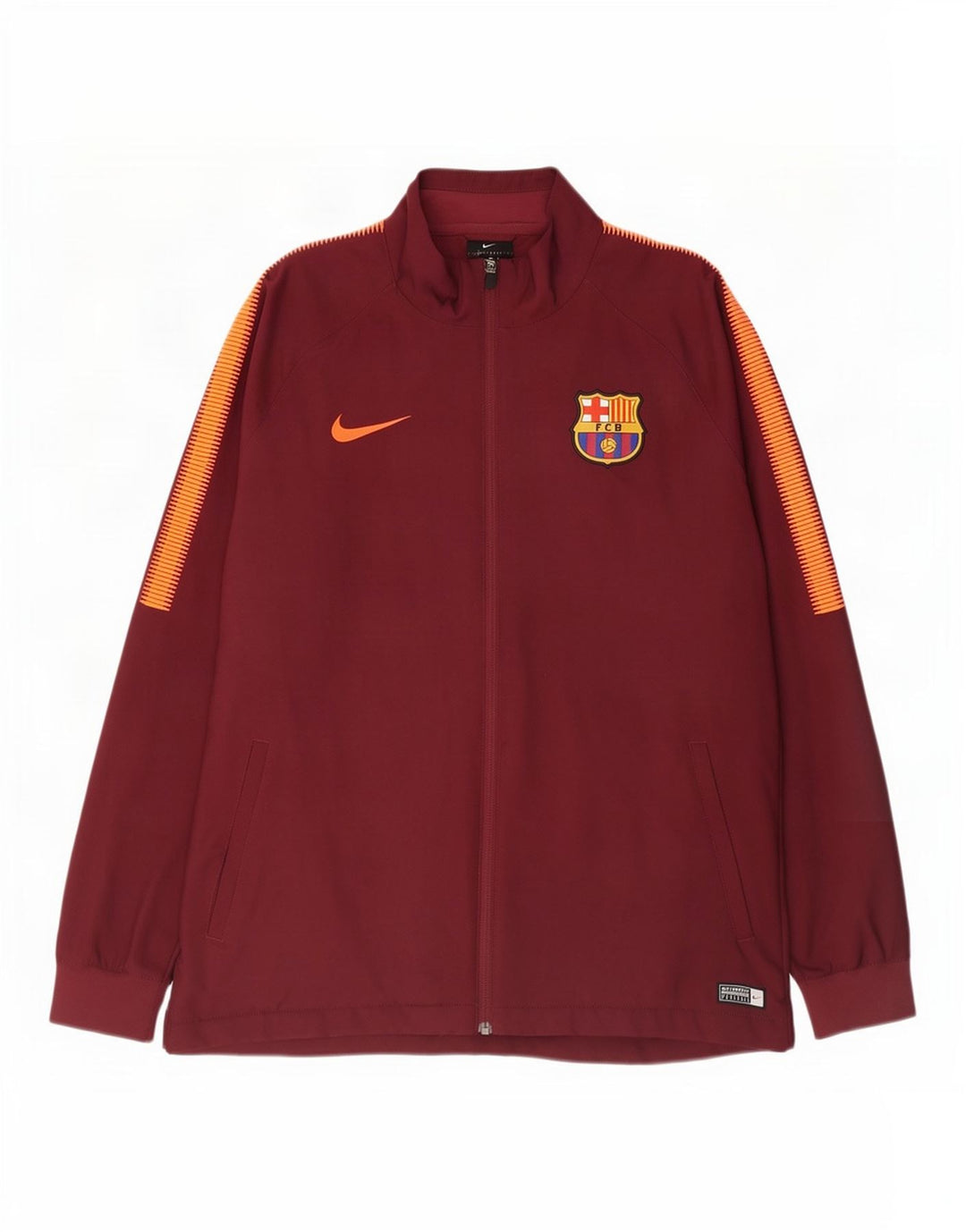 Nike Barcelona Chándal Top Jacket XL Burdeos Colorblock Poliéster