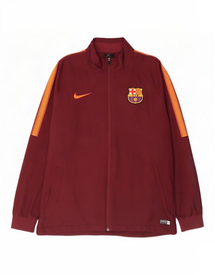 Nike Barcelona Chándal Top Jacket XL Burdeos Colorblock Poliéster