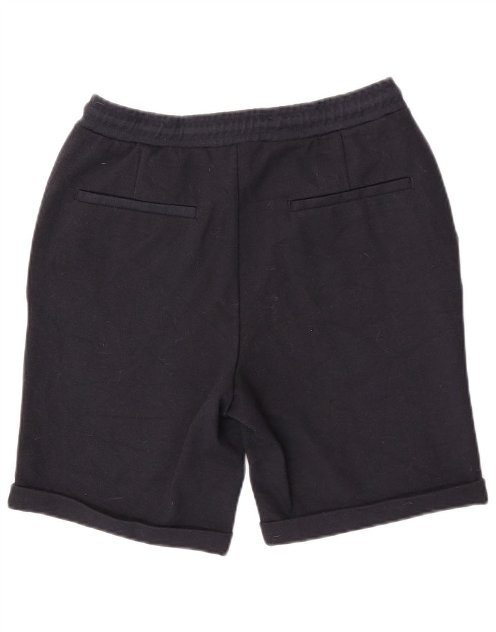 Zara Hombre Shorts Deportivos Medio Azul Marino
