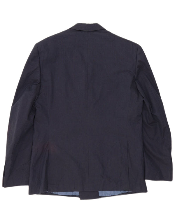Marks & Spencer Chaqueta tipo blazer con doble botonadura para hombre UK 42 Large Azul marino