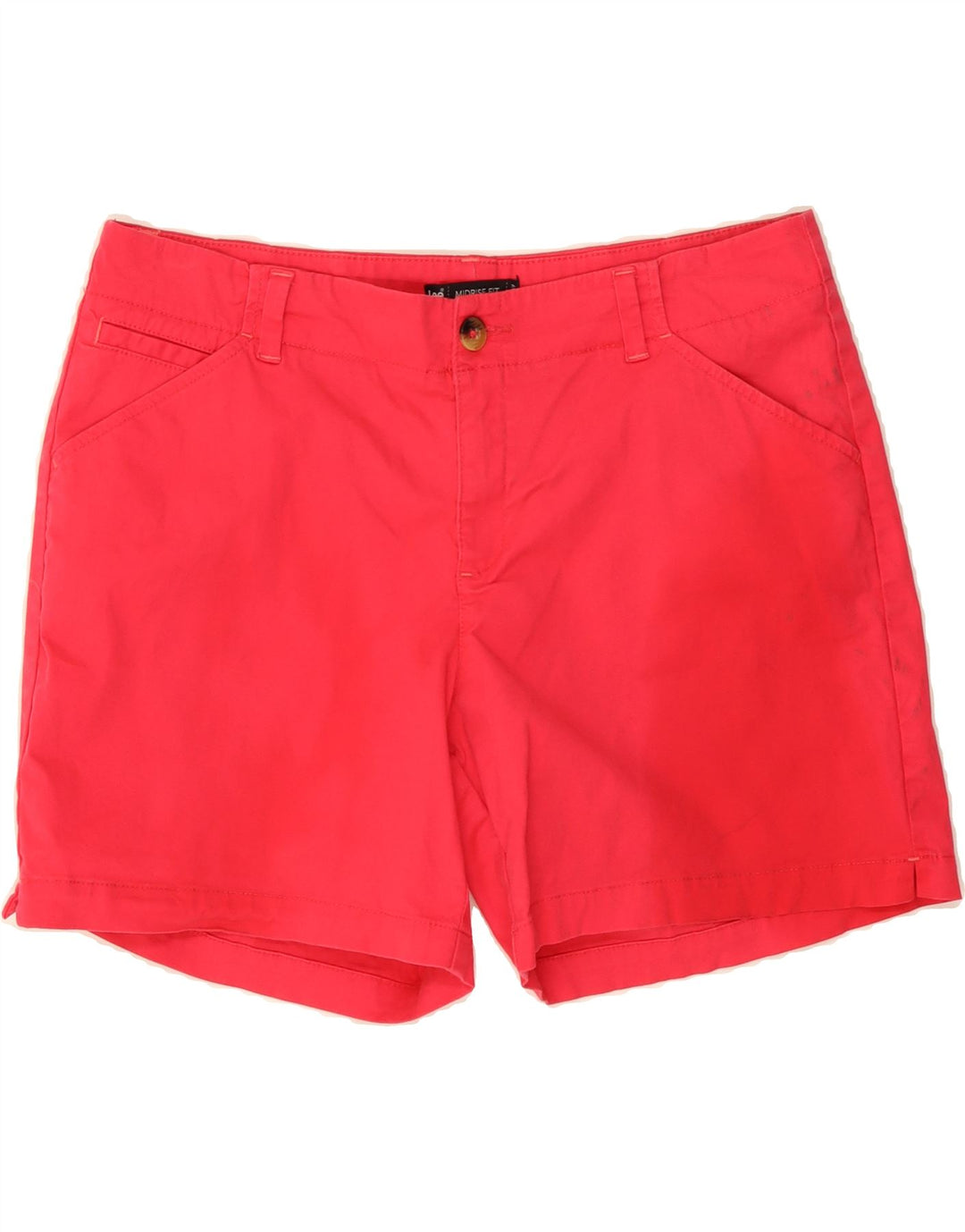 LEE Womens Mid Rise Casual Shorts W36 XL Pink Vintage Lee and Second-Hand Lee from Messina Hembry 