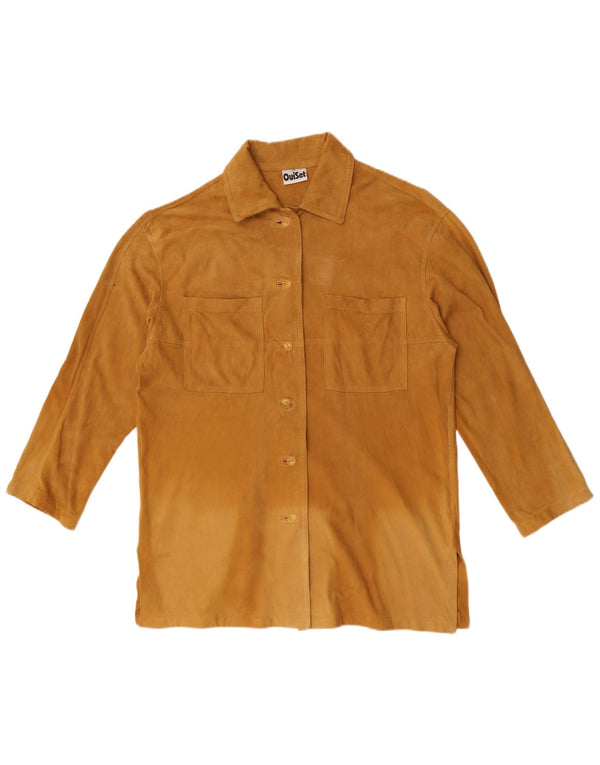 Oui Set Camisa extragrande para mujer EU 36 Small Brown