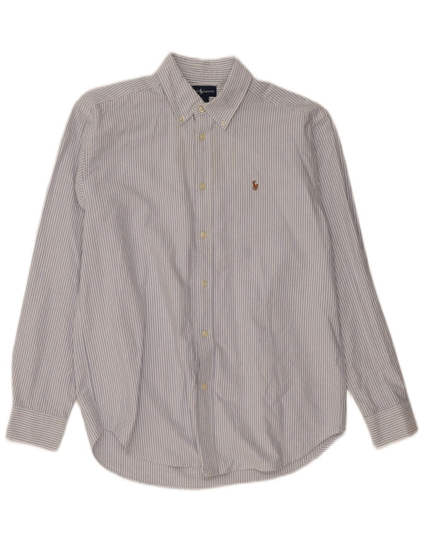 Camisa Ralph Lauren Niño 15-16 Años Algodón Rayas Azul