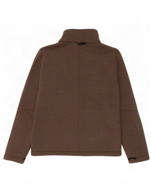 Jack Wolfskin Chaqueta de Chándal con Forro para Mujer UK 40/40 Marrón Medio
