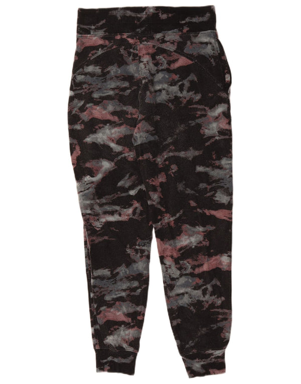 Athleta Pantalones de Chándal para Mujer Joggers UK 10 Small Black Camuflaje