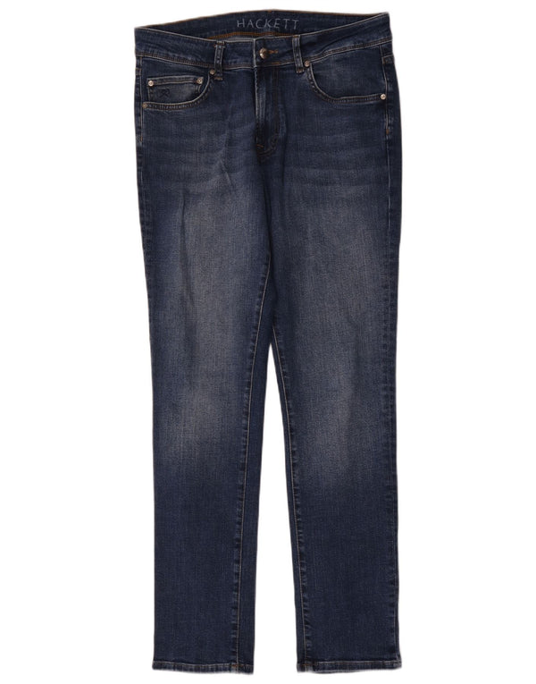Hackett Vaqueros Slim Mujer W32 L31 Algodón Azul