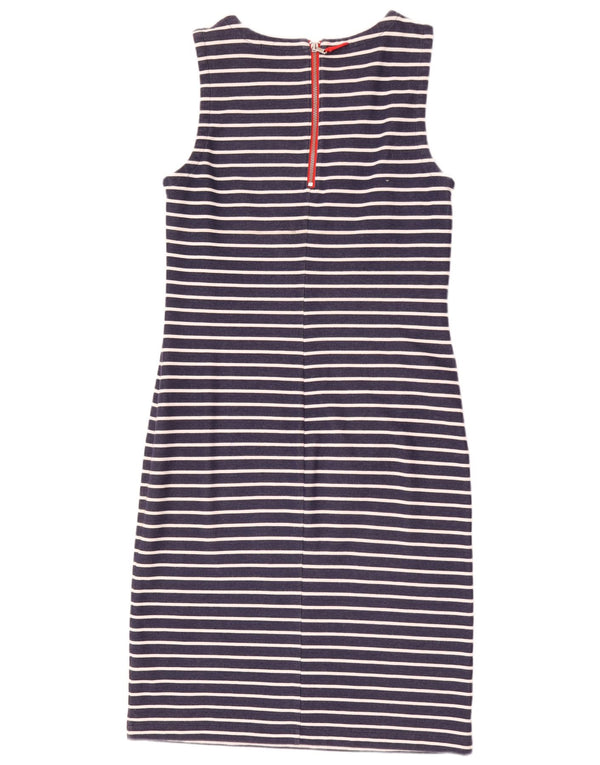 Tommy Hilfiger Vestido tubo sin mangas para mujer UK 44 Grande Azul marino Rayas