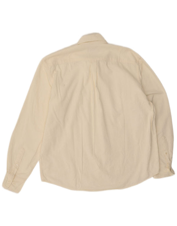 Sergio Tacchini Camisa De Pana Hombre XL Algodón Blanco