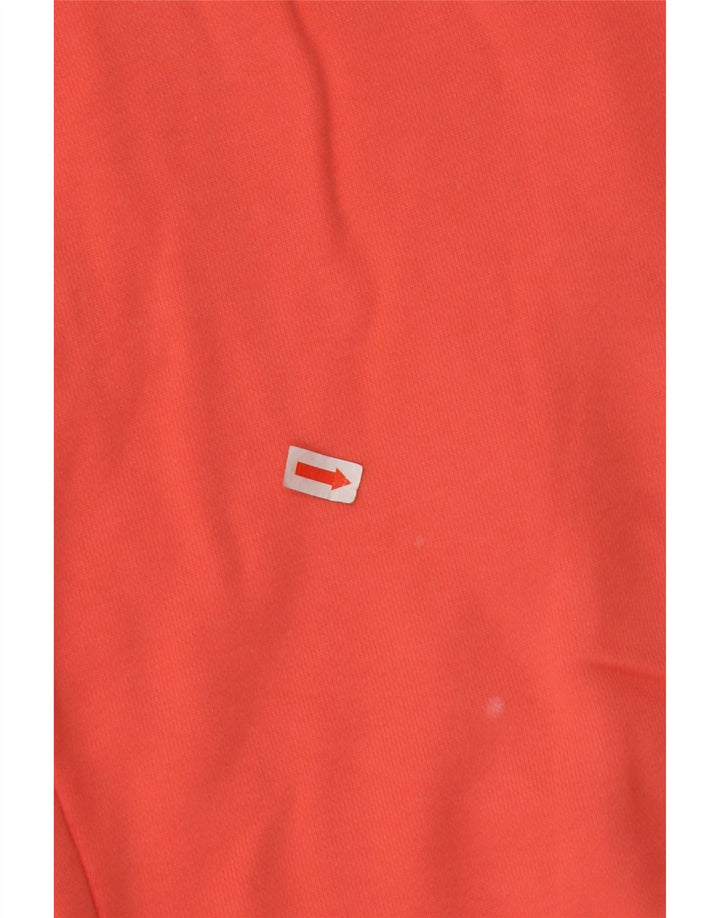 NIKE Mujer Chándal Pantalones Joggers UK 46 Grande Naranja Algodón