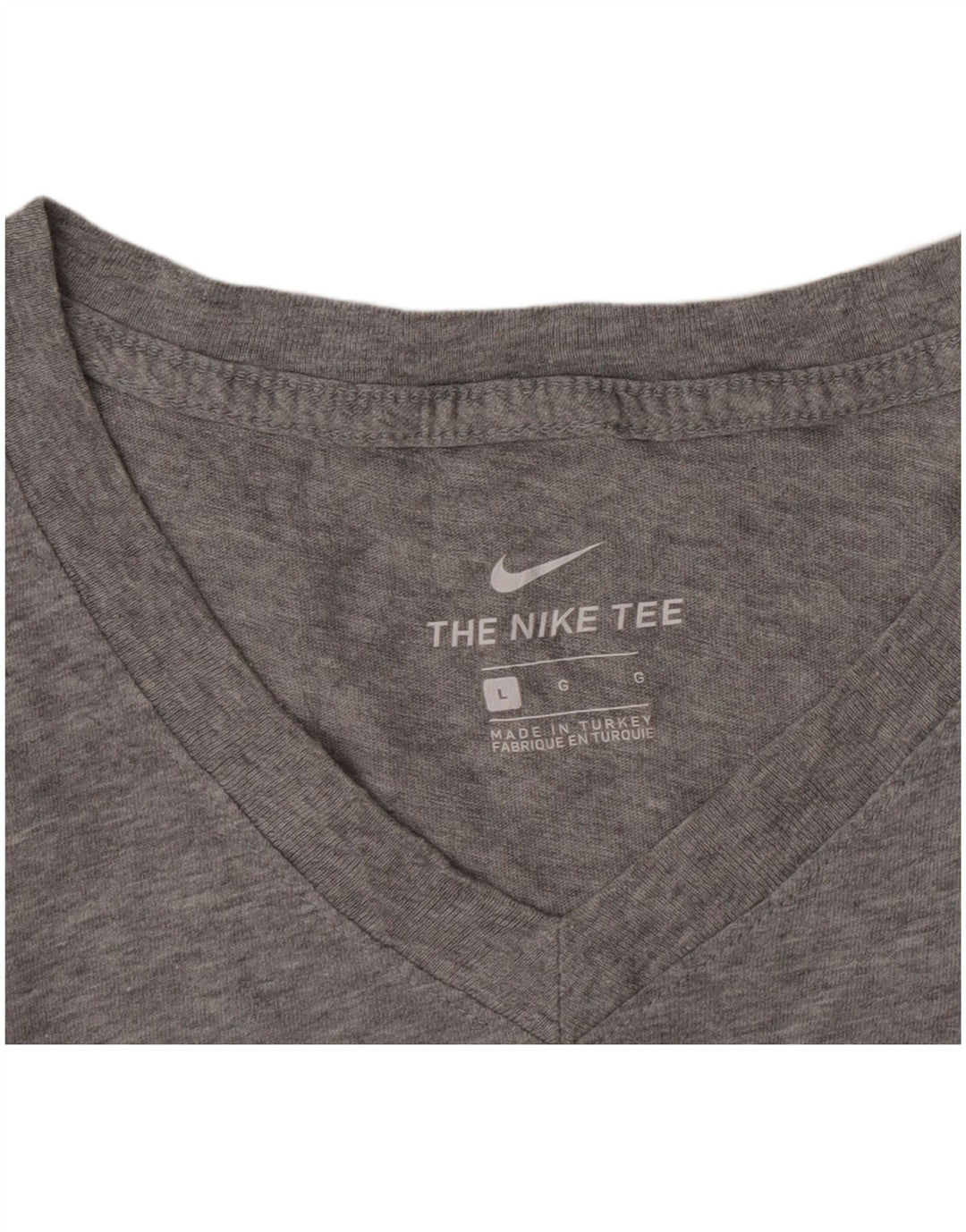 Nike - Camiseta para hombre, talla grande, gris