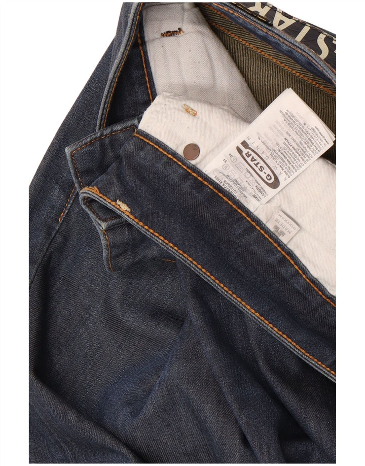 Vaqueros rectos para hombre G-Star W31 L34 Algodón azul marino