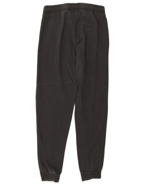 Puma Mujer Gráfico Chándal Pantalones Joggers UK 12 Medium Negro
