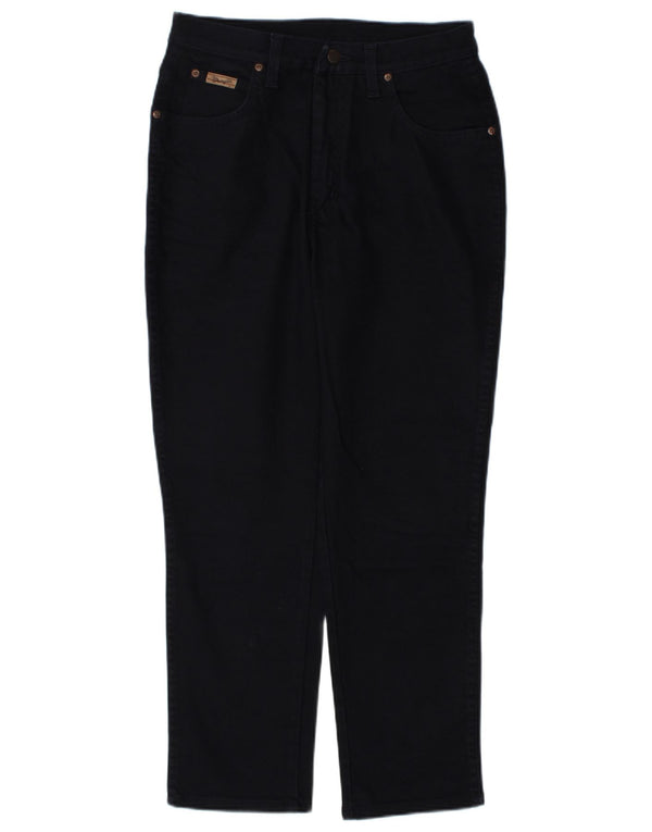 Wrangler Vaqueros cónicos Paula para hombre W32 L30 Algodón azul marino