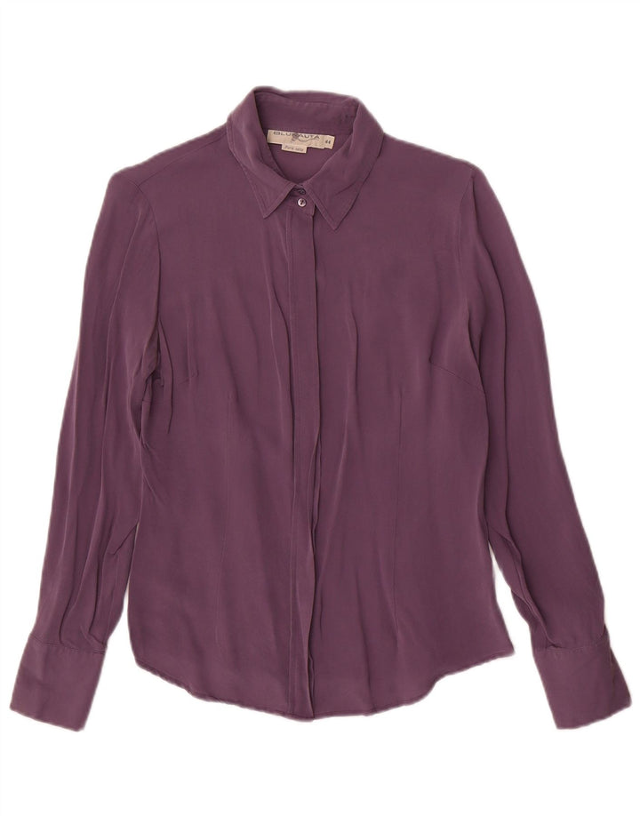 Blusa Blunauta Mujer IT 44 Seda Mediana Púrpura