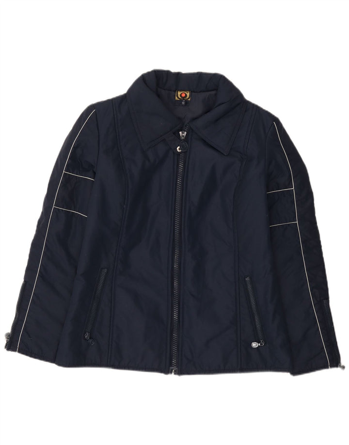 MC Ross Chaqueta acolchada para mujer UK 8 Small Poliamida azul marino