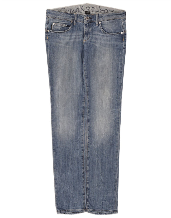 Vaqueros pitillo para mujer Calvin Klein W30 L33 Azul