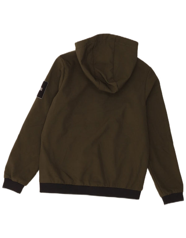 Jack & Jones Chaqueta bomber con capucha para niños 11-12 años Color caqui
