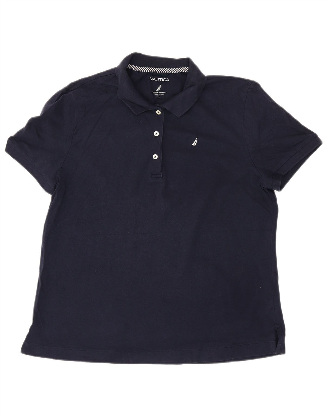 NAUTICA Polo Mujer ES 40 XL Algodón Azul Marino