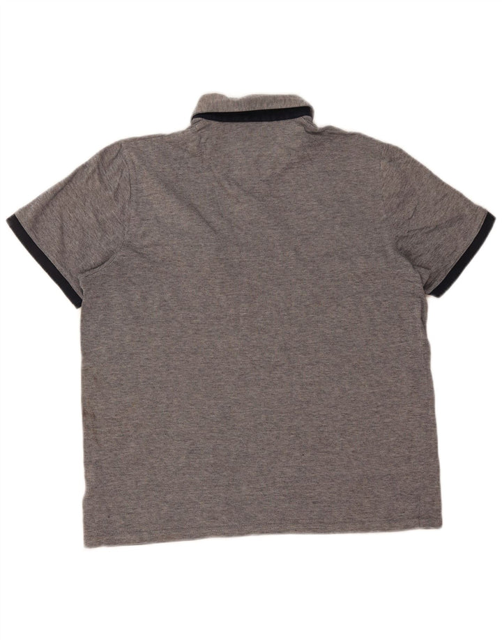 TED BAKER Polo para hombre Talla 5 XL Algodón gris