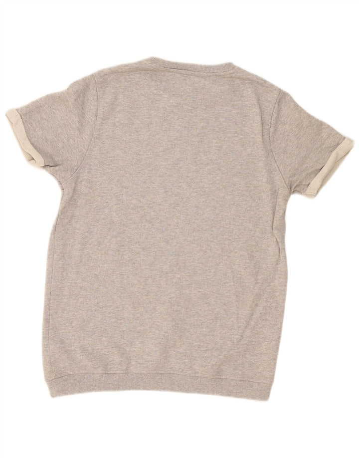 Jack & Jones Hombre Sudadera Gráfica Jumper Gris Medio Moteado