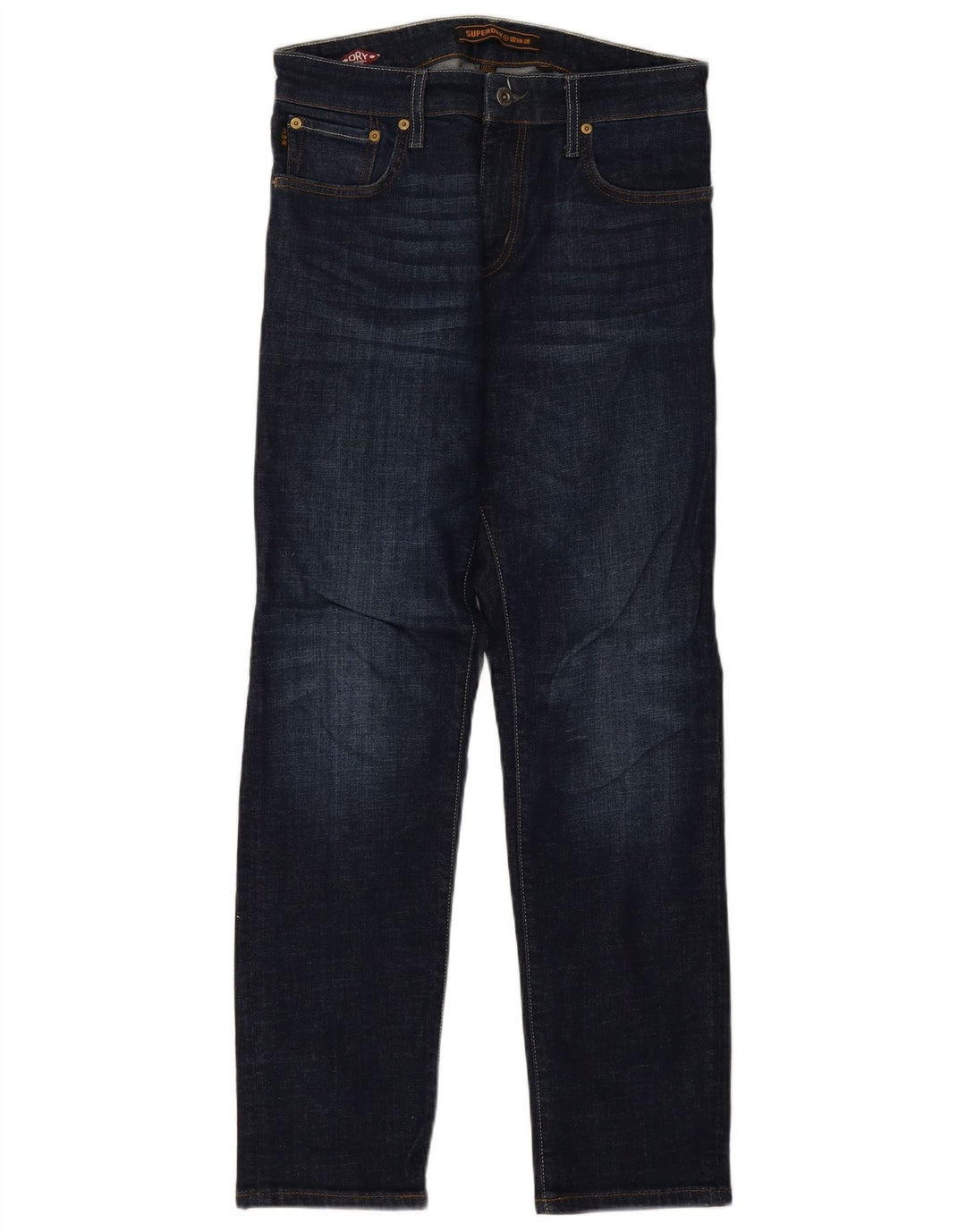Superdry Vaqueros ajustados para hombre W30 L32 Algodón azul