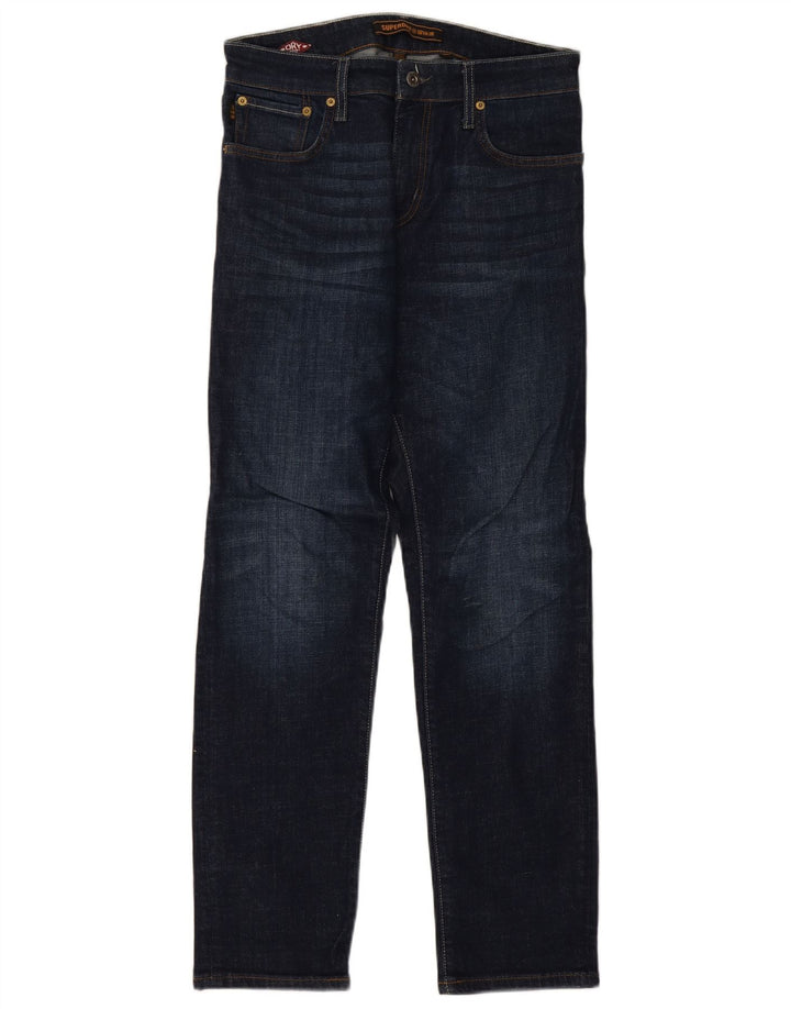 Superdry Vaqueros ajustados para hombre W30 L32 Algodón azul
