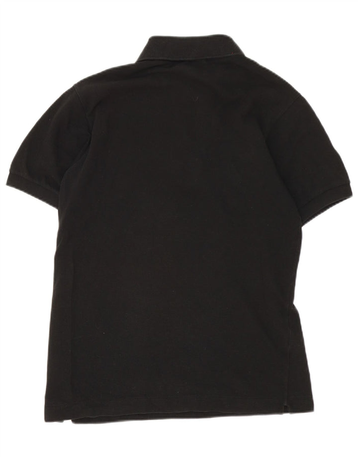 Polo Lacoste Hombre Talla 2 XS Algodón Negro