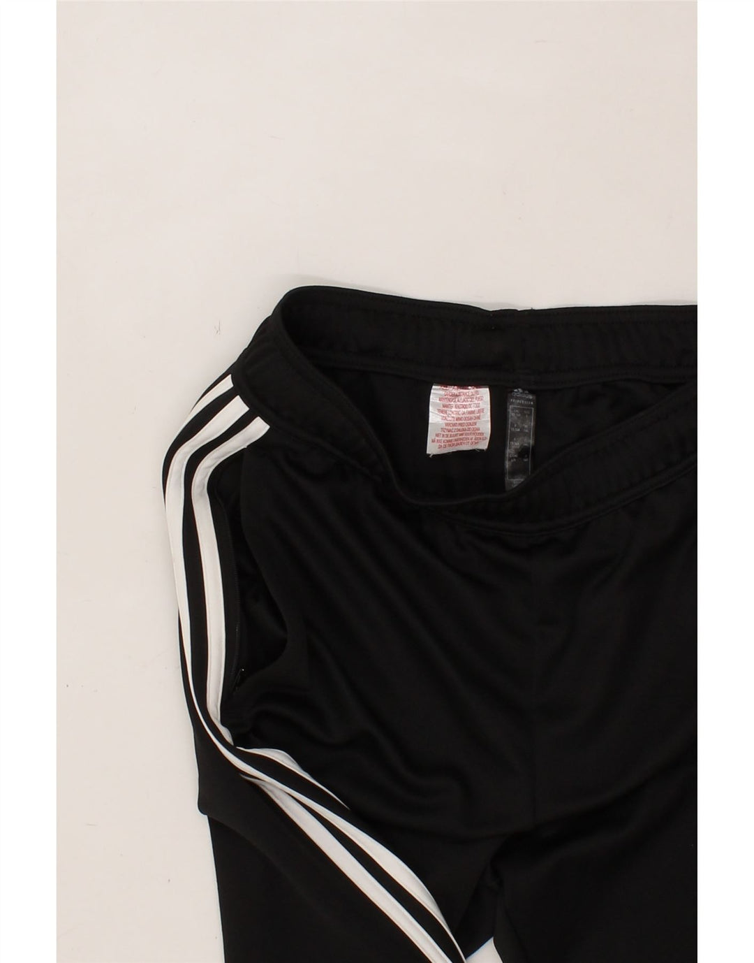 ADIDAS Boys Tracksuit Trousers 13-14 Years  Black Polyester Vintage Adidas and Second-Hand Adidas from Messina Hembry 
