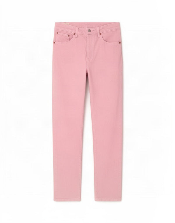 Vaqueros Levi's Mujer 501 Rectos W28 L29 Rosa