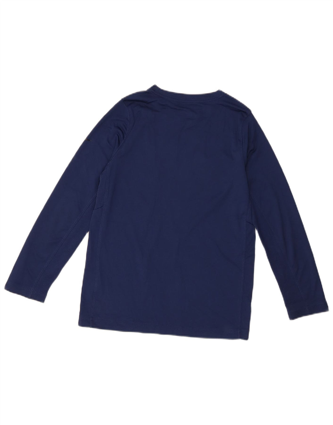 Nike Boys Dri Fit Graphic Top manga larga 10-11 años mediano azul marino
