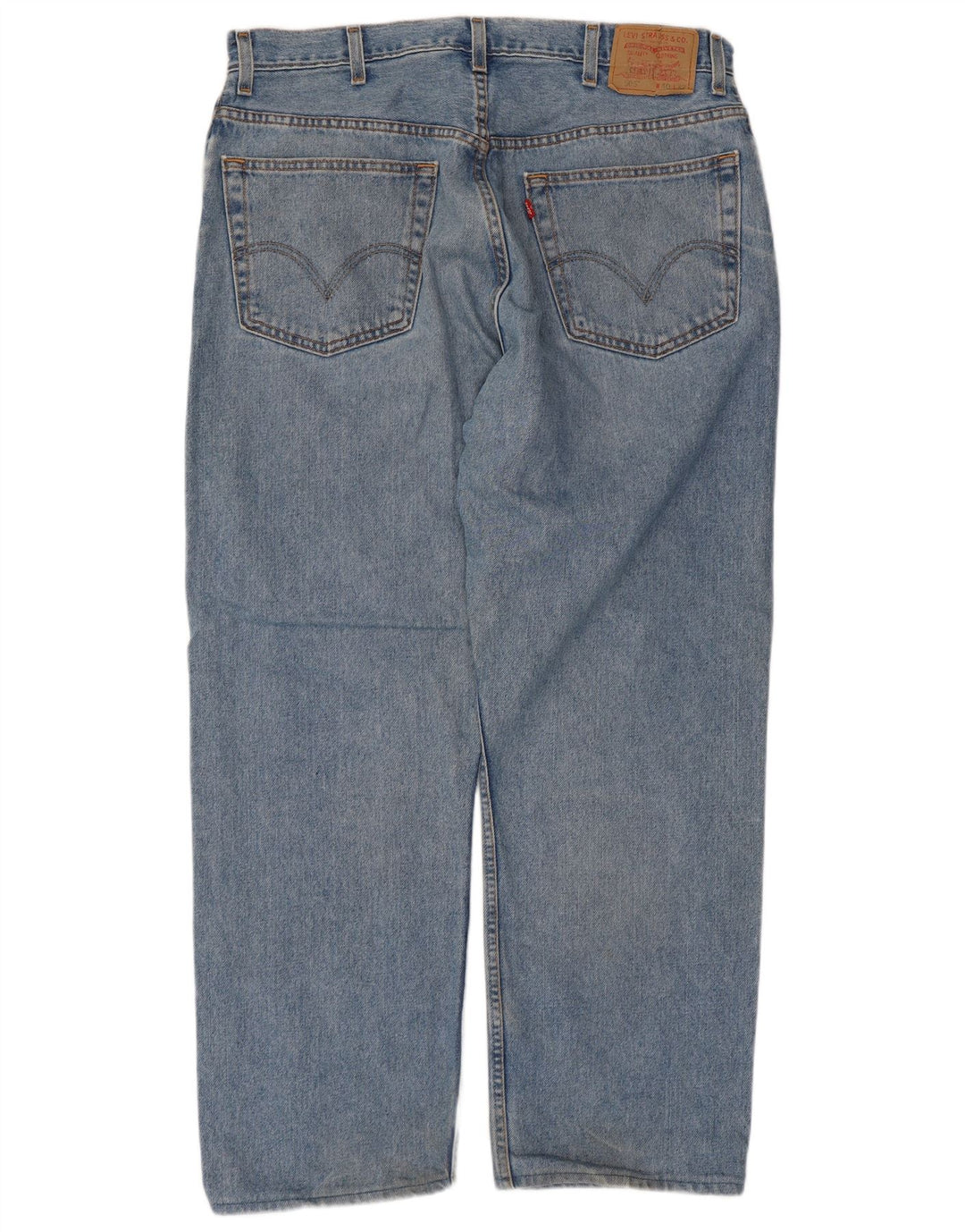 Levi's Vaqueros rectos de corte regular 505 para hombre W40 L32 Algodón azul