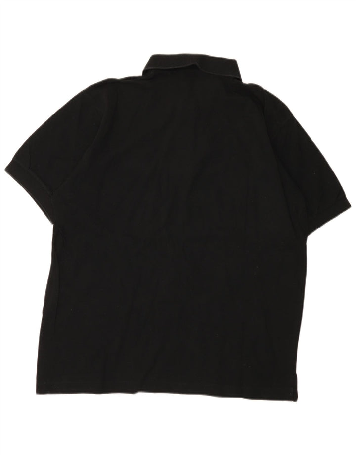 Sergio Tacchini Polo Hombre IT 48 Medium Negro Algodón