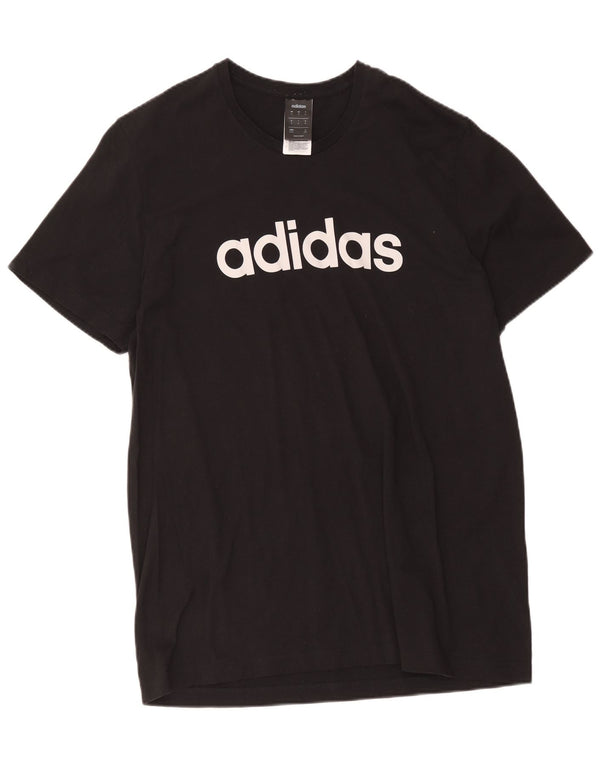 Adidas Camiseta gráfica alta para hombre Top XL Algodón negro