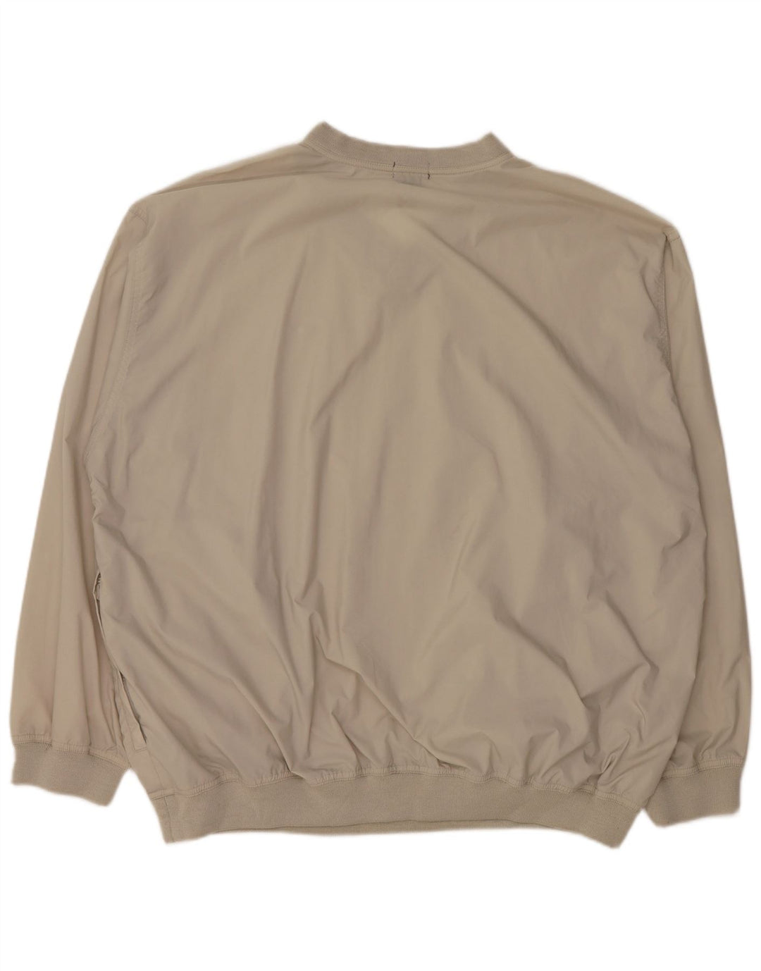 Izod Mens Loose Fit Jersey Chándal Top XL Nylon Gris