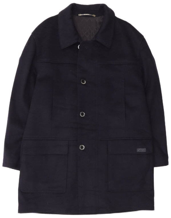 Dolomiten Abrigo Hombre IT 52 XL Lana Azul Marino