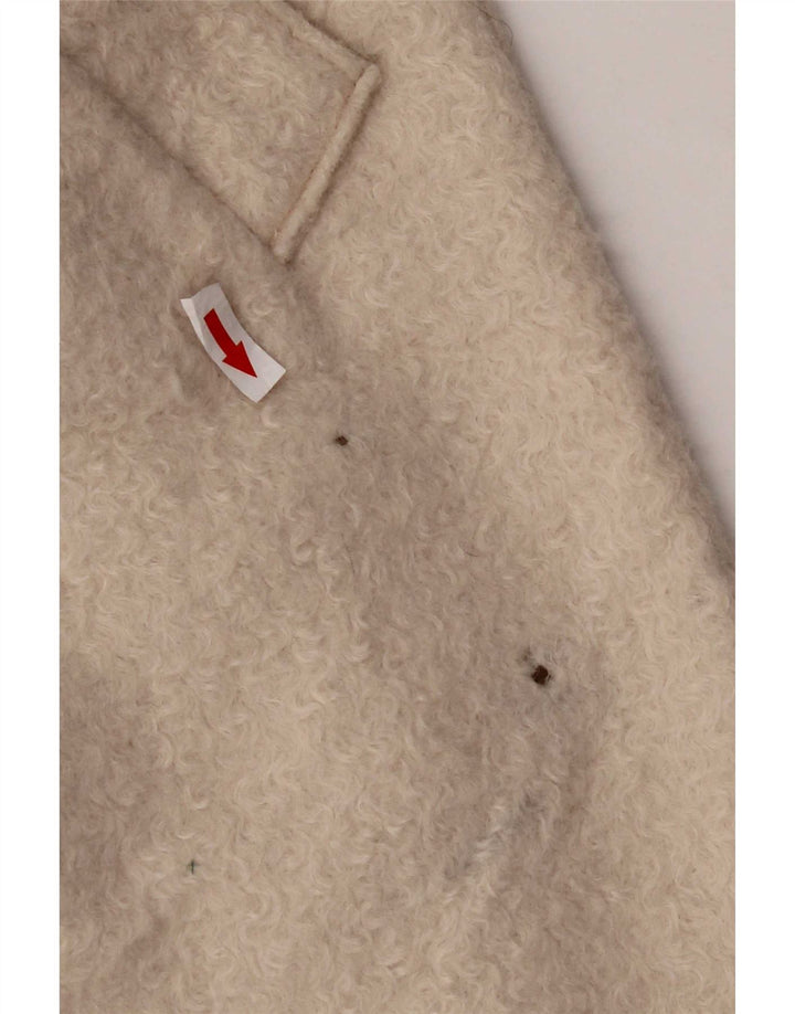 Zara Mujer Abrigo Extragrande UK 10 Small Beige
