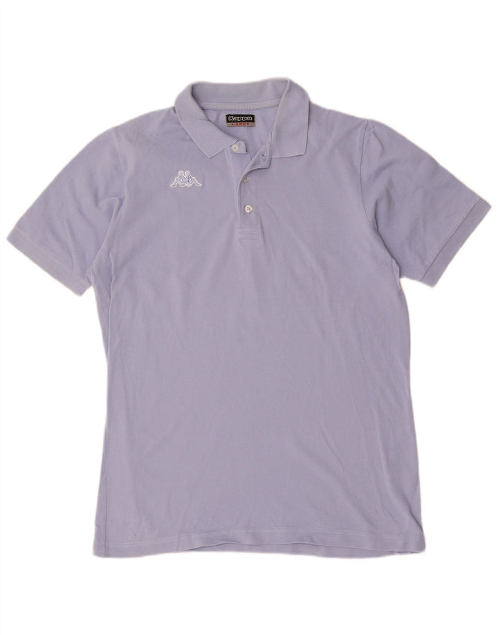 KAPPA Polo para hombre de algodón morado grande