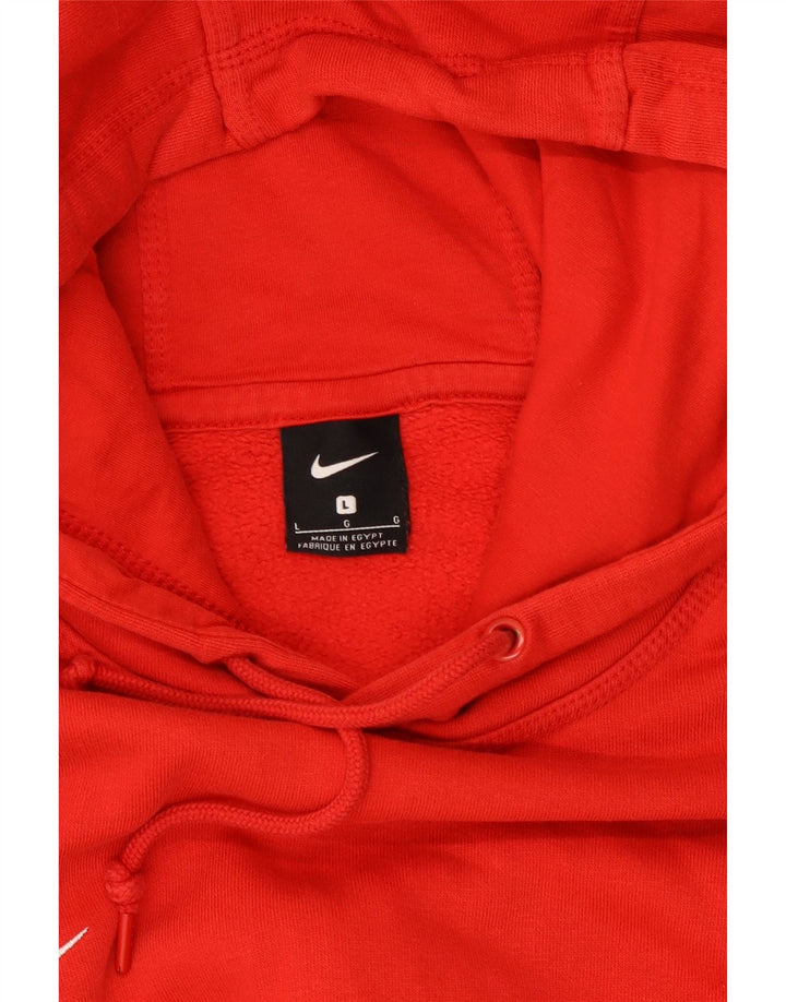 Nike - Sudadera con capucha para hombre, talla grande, color rojo