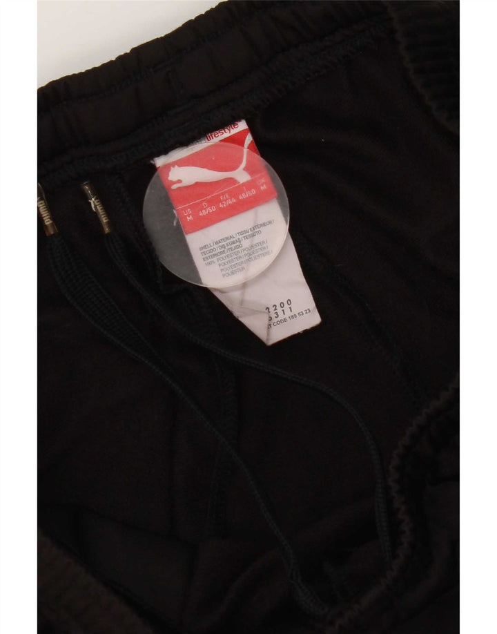 Puma Pantalones de chándal para mujer UK 44 Mediano Negro Poliéster