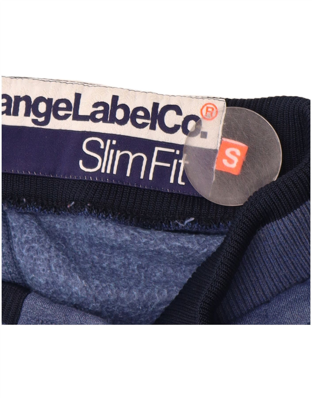 SUPERDRY Pantalones cortos deportivos para hombre pequeños de algodón azul marino